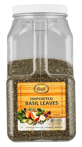 Gel especias importado hojas de albahaca 28 oz