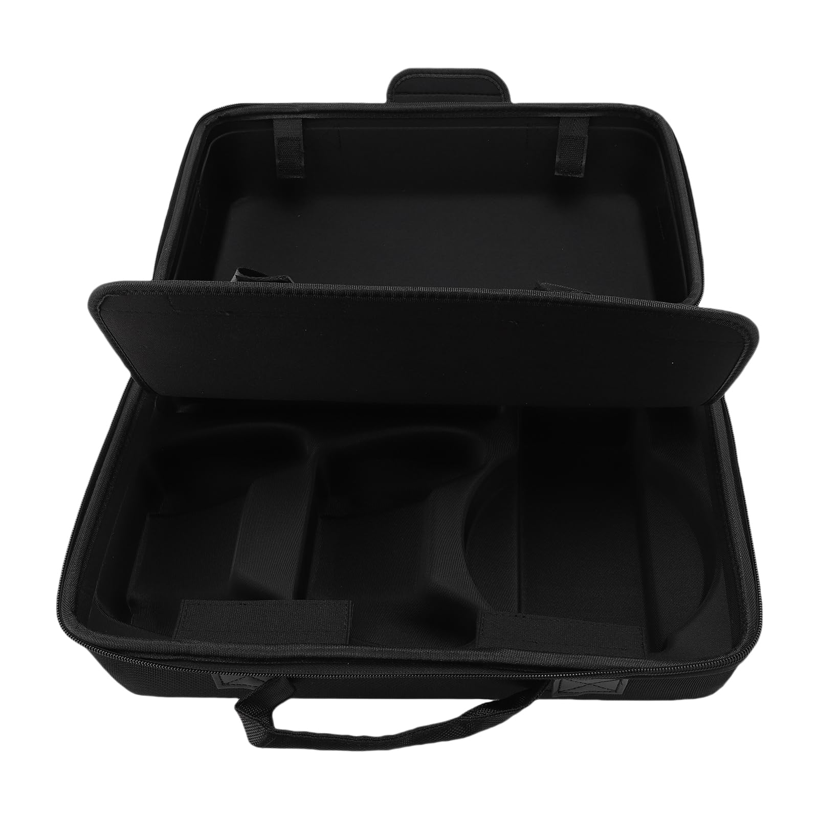Gucagle Custodia rigida da trasporto per console SLIM Borsa da viaggio di grande capacità con tracolla regolabile Materiale EVA in nylon resistente e impermeabile Adatta per cavi USB per (Nera)