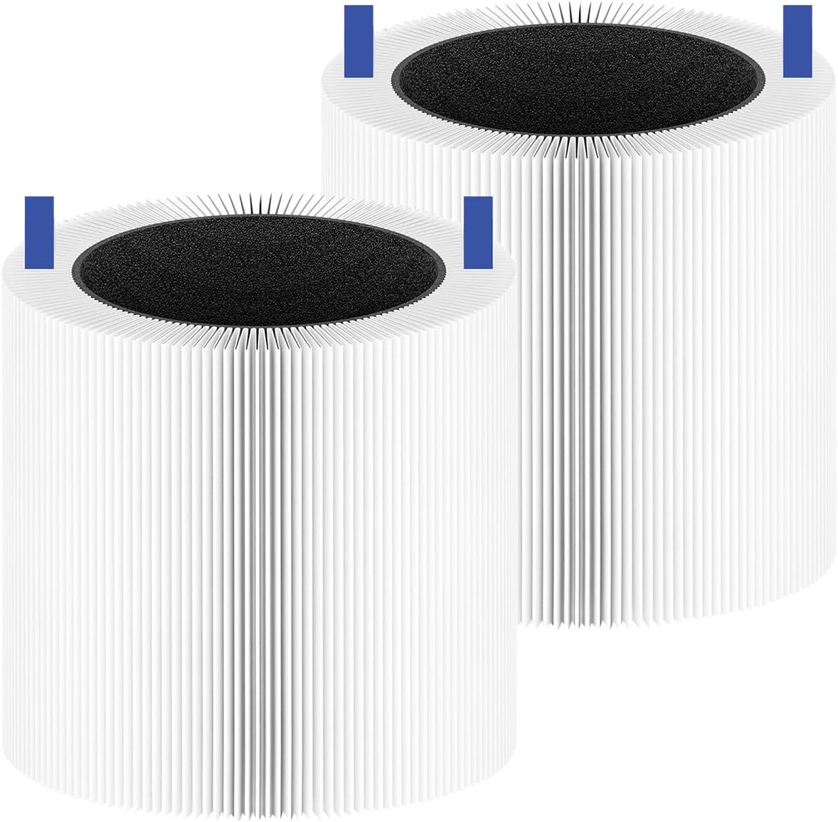 211+ Replacement Filter Compatible with Blue Pure Blue Pure 211+ Air Cleaner Purifier Series, 2 Stage Filtration System of H13 True and Activated Carbon Filter