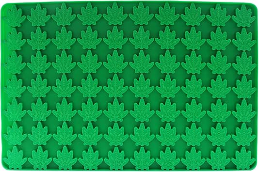 70 Cavity Leaf Silicone Molds - Food Grade 3D Leaf Molds for Chocolates, Gummies, Cake Decorations, and Snacks