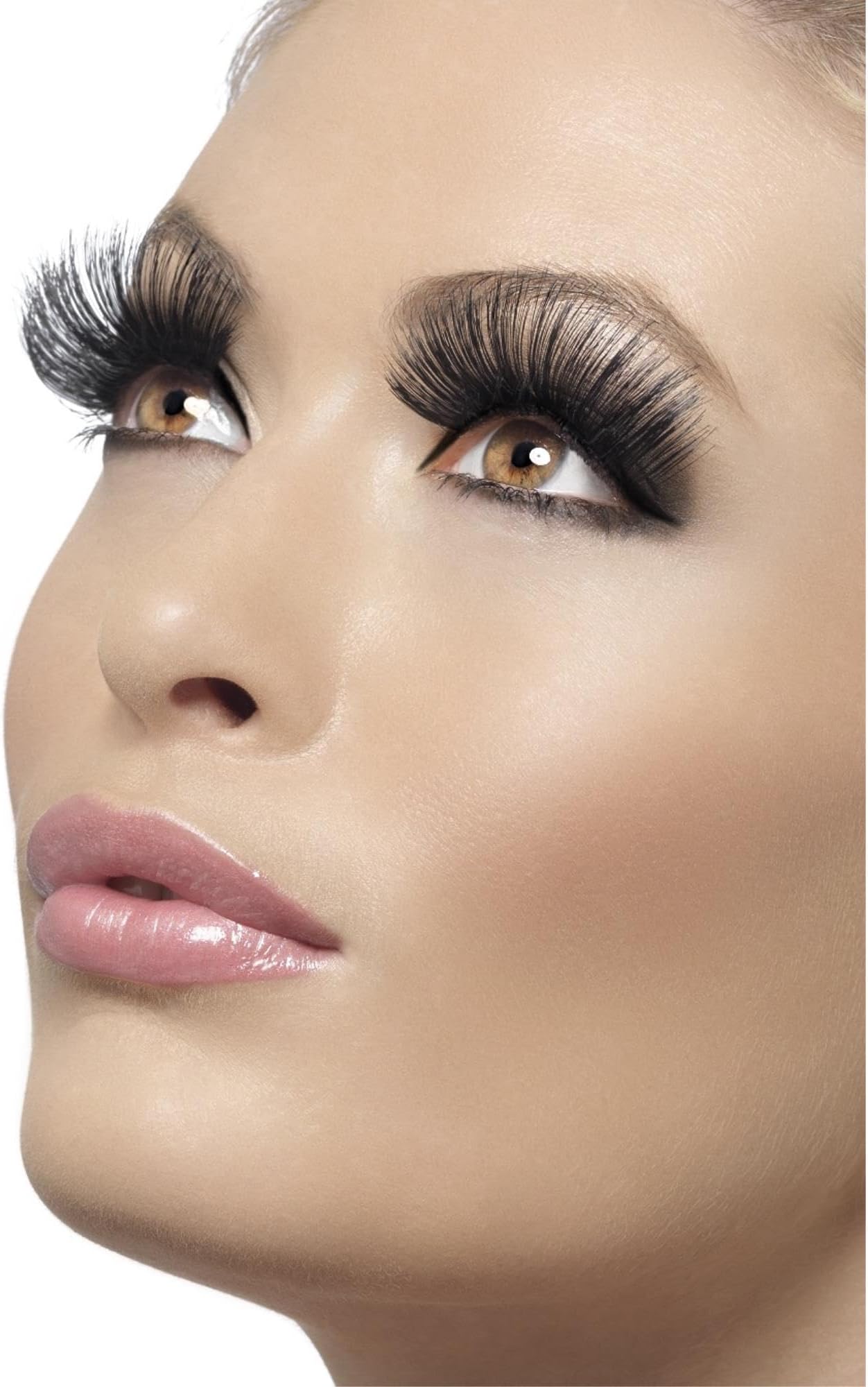 โ Smiffys 60's Style Long Eyelashes - Black