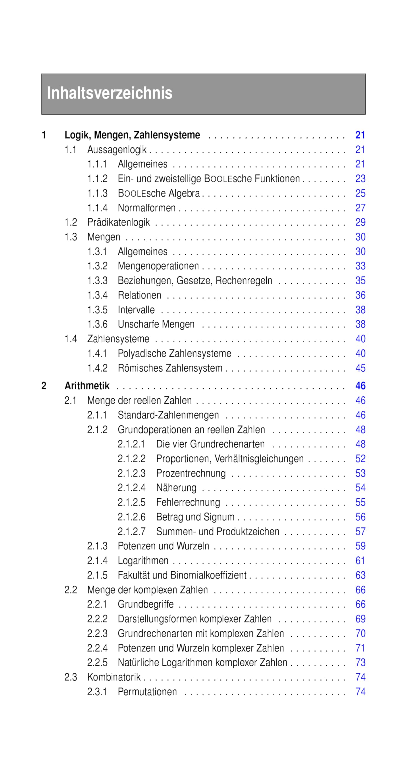 Taschenbuch mathematischer Formeln für Ingenieur- und Naturwissenschaften