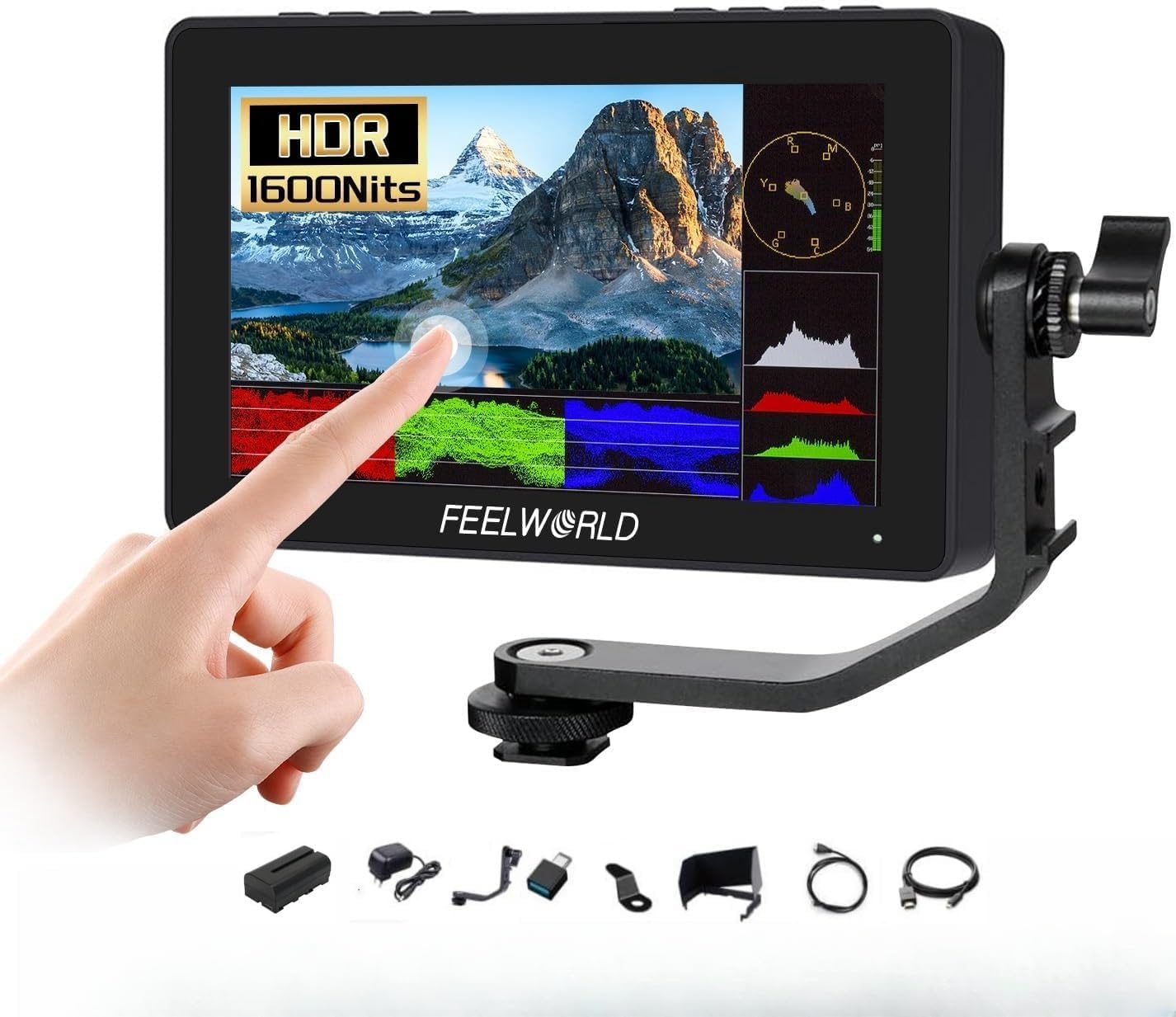 Feelworld F5 Prox Inch Field Monitor High Bright Desertcart