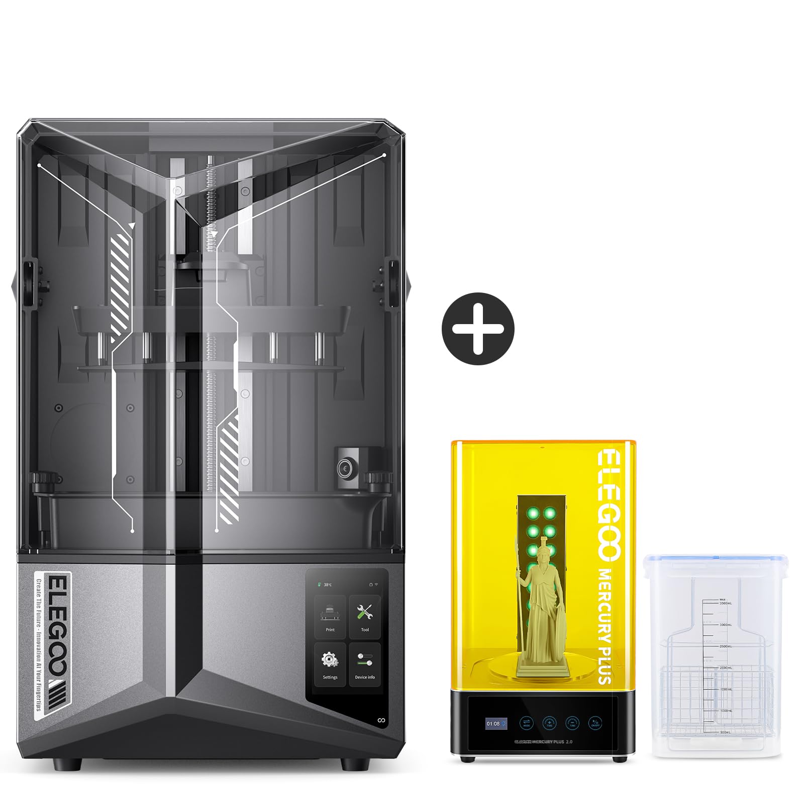 3Dプリンター elegoo Saturn 4 Ultra 12K 新品 - 3Dプリンター 