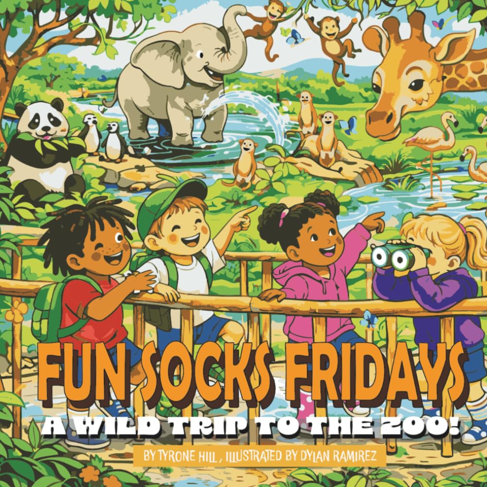 Fun Socks Fridays: A Wild Trip to the Zoo
