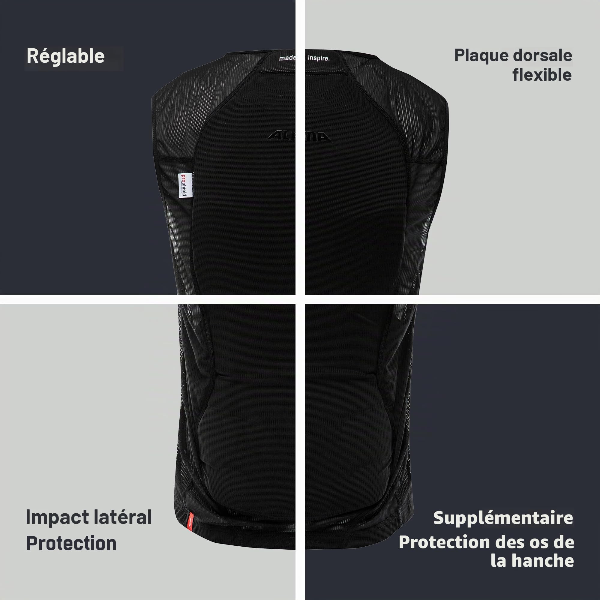 ALPINA Proshield Men Vest Protecteur Homme