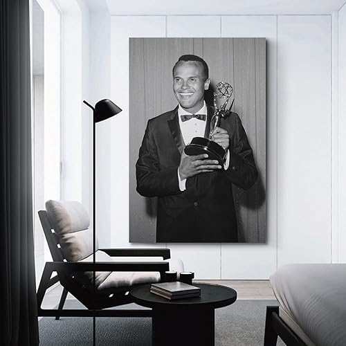 Miniatura 3 de Lienzo moderno de Harry Belafonte, el mejor cantante, arte de pared para sala de estar, dormitorio, baño, oficina, decoración del hogar, 08 x 12