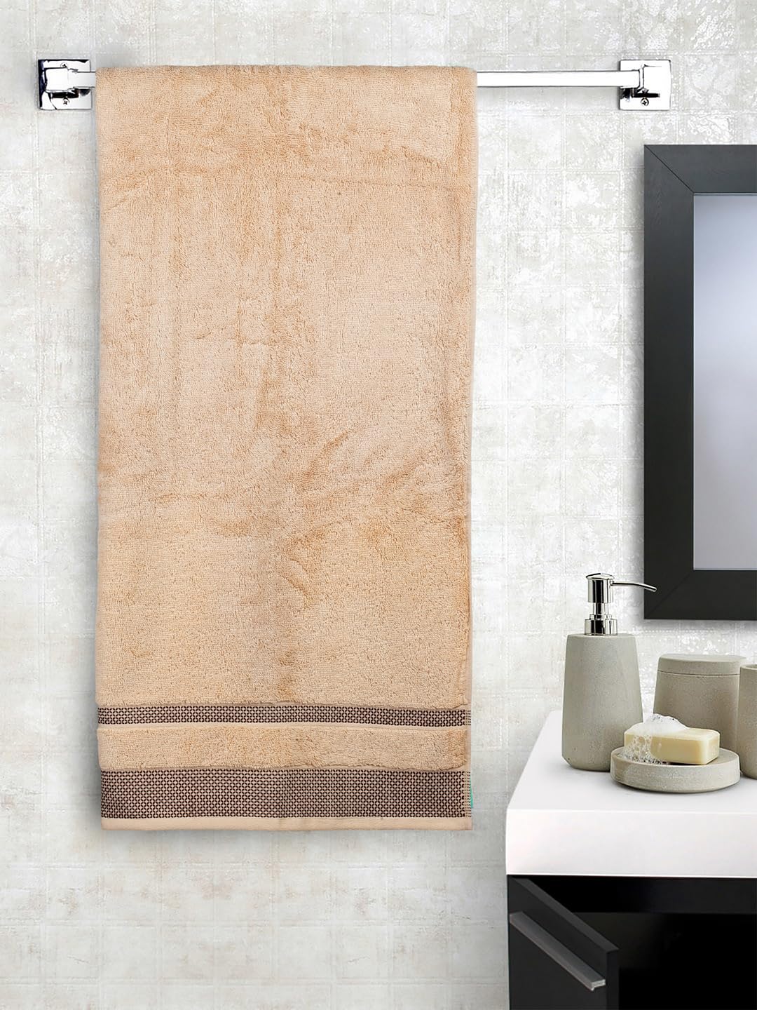 Spaces Hygro Cotton Bath Towel Dries You Quicker Blooms Softer When Washed Dries You Quicker 600 GSM Light Yellow Cotton Towels for Bath (B0B1DT2Z23) Amazon Price History, Amazon Price Tracker