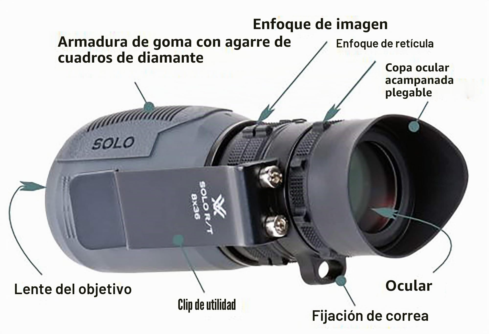 Vortex Optics Solo R/T 8x36 - Monocular