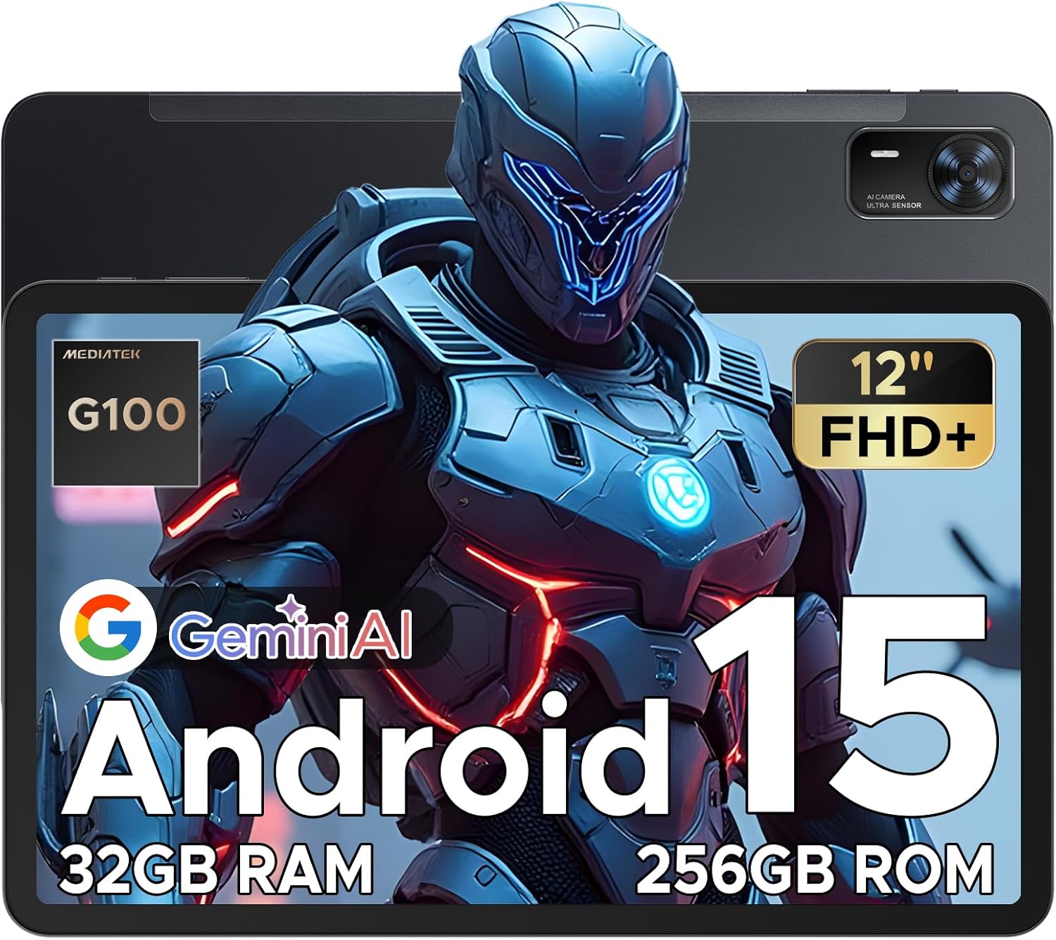 DOOGEE Tab E3+ Android 15 Tablet,Helio G100 Octa-Core,12 inch Tablet,32GB+256GB/TF 2TB,7.5mm Ultra-Thin,90Hz Display,8800mAh,Bluetooth 5.0+5G WiFi,13MP+5MP,Gemini AI/Dual SIM/Face ID/OTG/GPS,Black DOOGEE Tab E3+ Android 15 Tablet,Helio G100 Octa-Core,12 inch Tablet,32GB+256GB/TF 2TB,7.5mm Ultra-Thin,90Hz Display,8800mAh,Bluetooth 5.0+5G WiFi,13MP+5MP,Gemini AI/Dual SIM/Face ID/OTG/GPS,Black