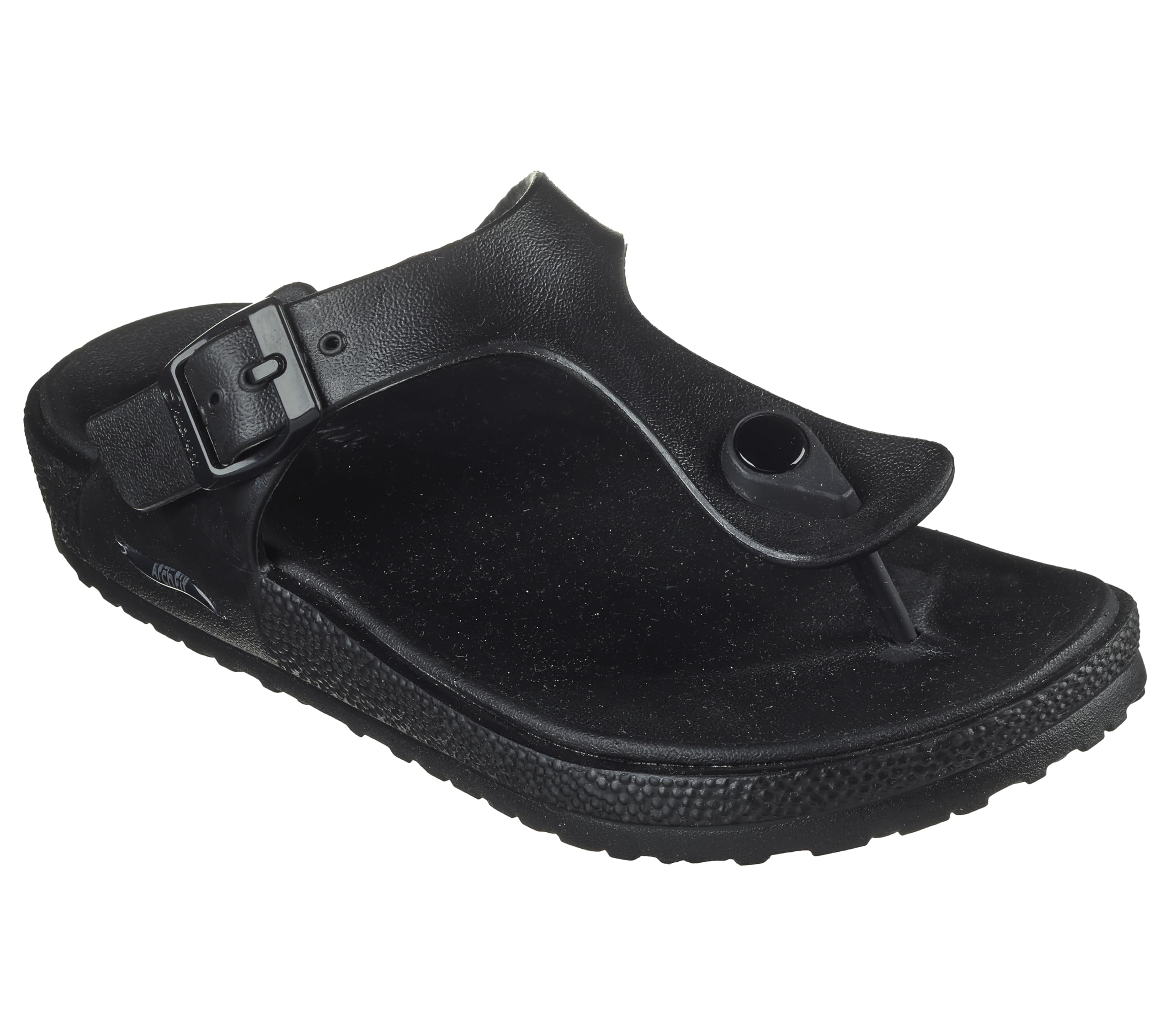 SANDERS Tストラップ Amazon.com | Skechers Women's T-Strap Sandal, Black, 5