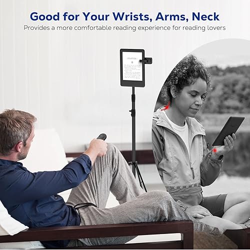 Miniatura 2 de MoKo Turner de páginas con control remoto para Kindle Paperwhite Oasis Kobo eReaders, girador de páginas para iPadKindleTabletsTeléfonos Lectura