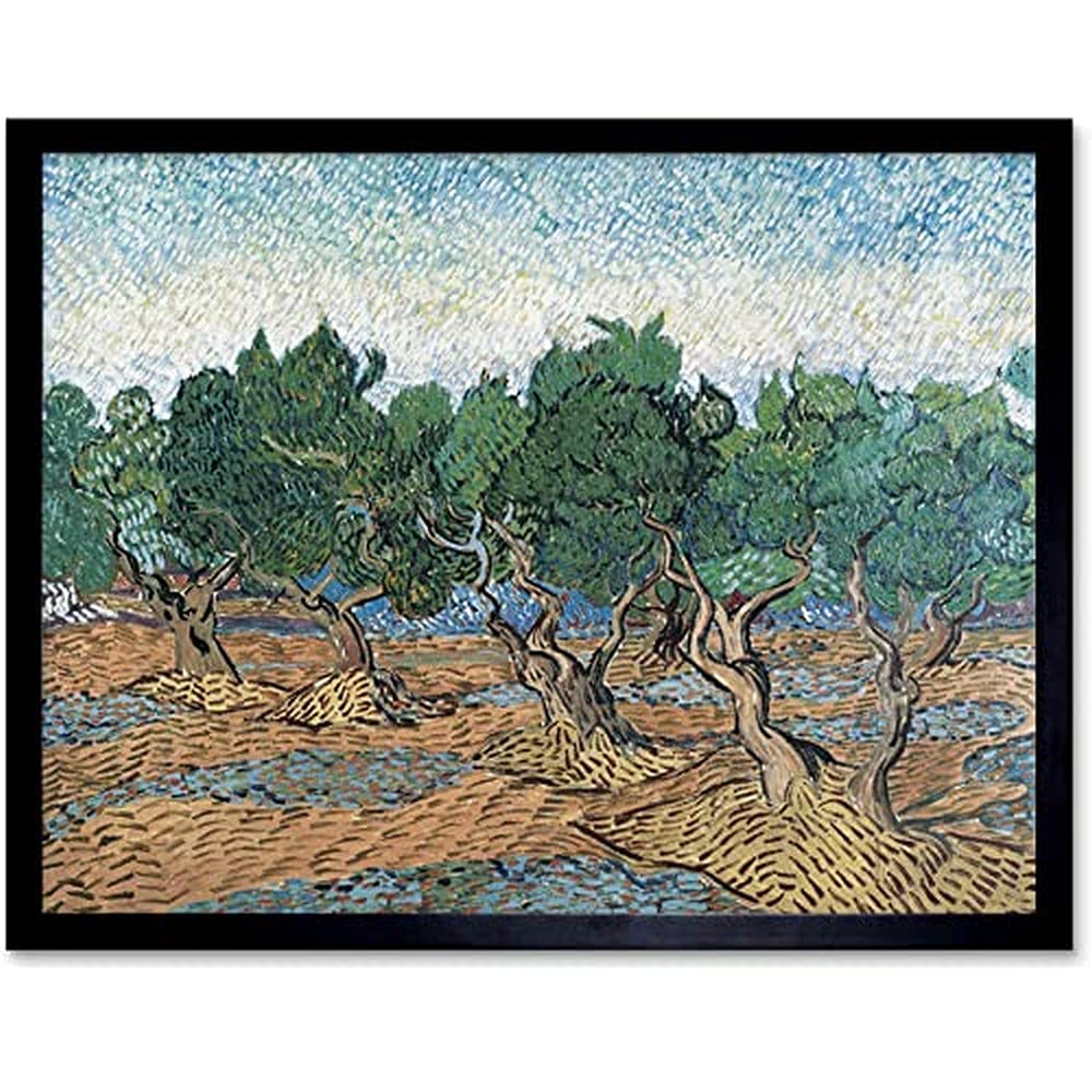 Artery8 Unframed Wall Art Vincent Van Gogh Olive Grove12X16 Inch from B&Q