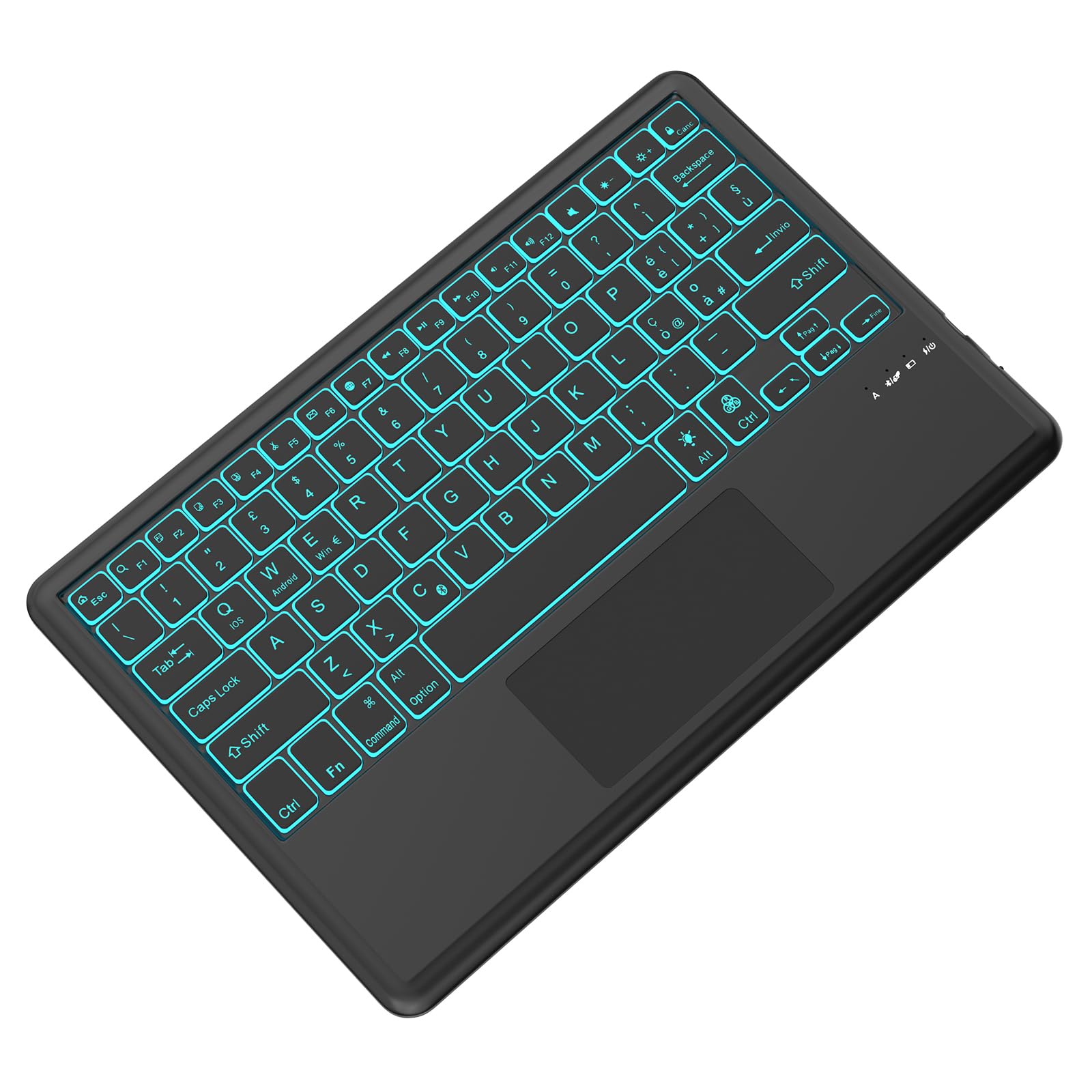 IVEOPPE Tastiera iPad Pro 13 M4 2024 con Touchpad, Custodia con Tastiera iPad Pr