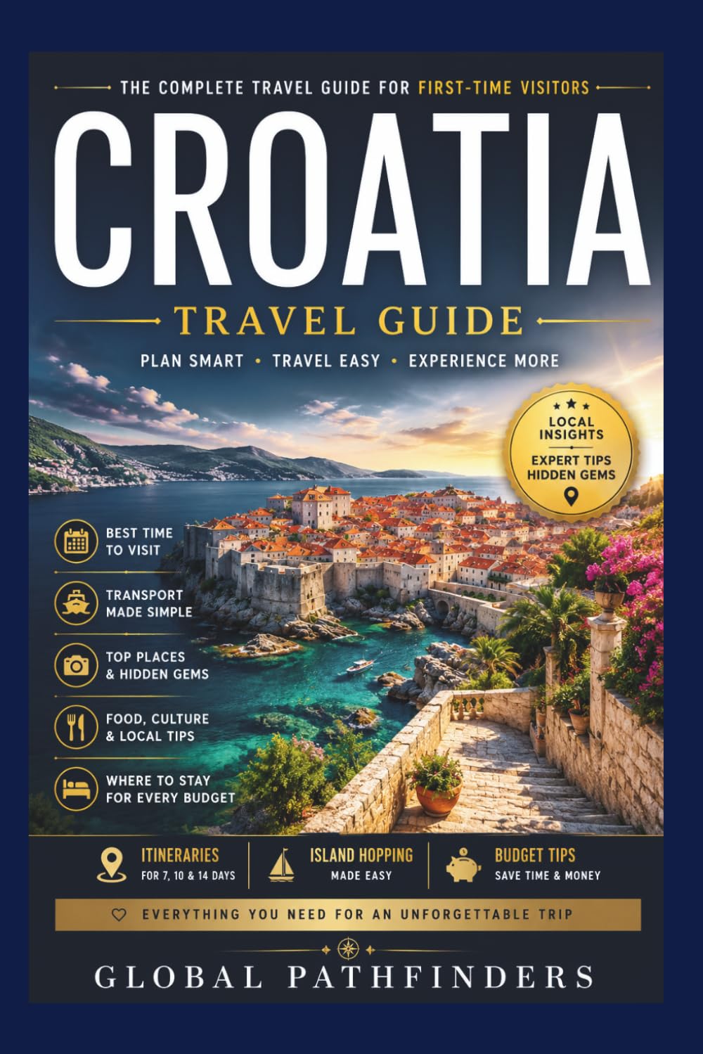 CROATIA TRAVEL GUIDE 2027 FOR FIRST-TIME VISITORS: Step-by-Step Planning, Island-Hopping Routes, Hidden Gems, Budget Tips, Local Experiences and Easy Itineraries for Exploring Croatia with Confidence