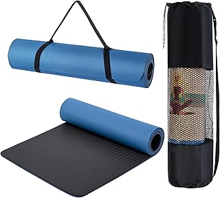 Esterilla de Yoga Antideslizante con Funda y Correa | Colchoneta de TPE Ecológico Reciclable y sin latex para Pilates Fitn…