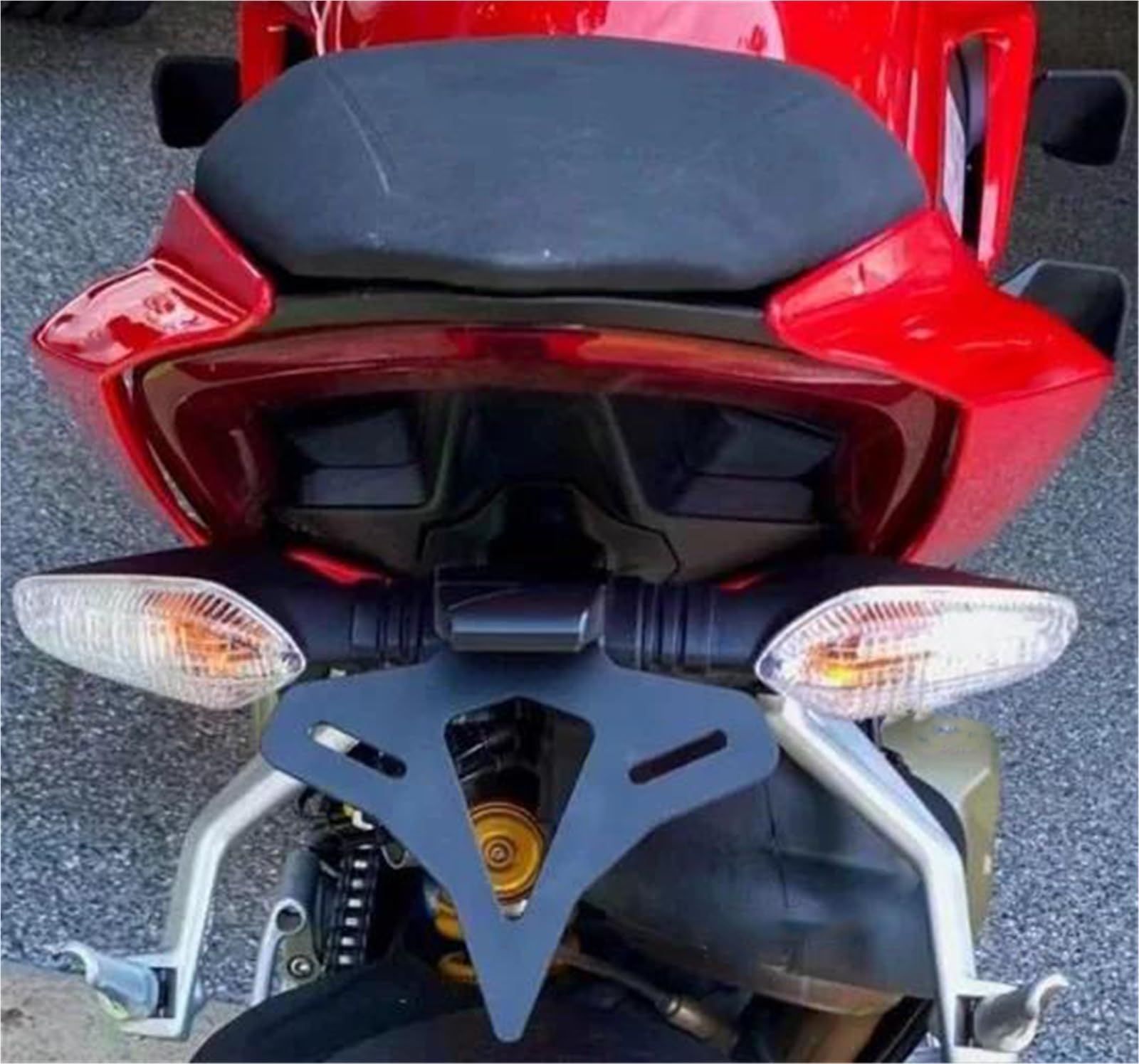 Portatarga Per DUCATI Panigale V4 V4S Streetfighter V2 2019-2024 2023 2022 2021 2020 Portatarga In Acciaio Per Moto