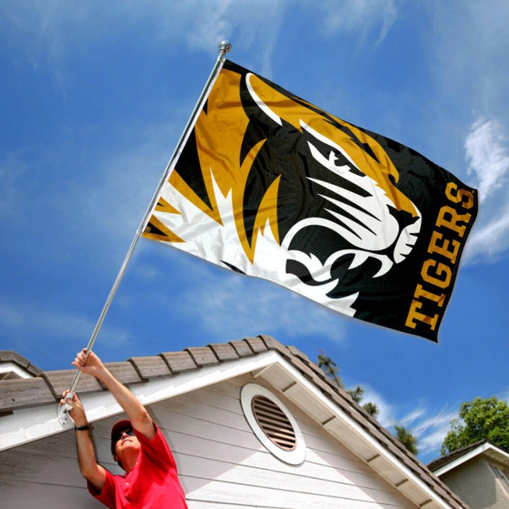Missouri Tigers Bold Logo Flag - Image 2
