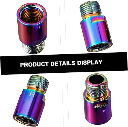 Miniatura 5 de COOLHIYA 1 par pedal extensor cuñas pedal pedalax pedalax extensor de eje se bicicleta accesorios adaptador bicicleta