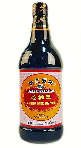 Miniatura 8 de Salsa de soja Pearl River Bridge Superior Dark - Botellas de plástico de 169 onzas