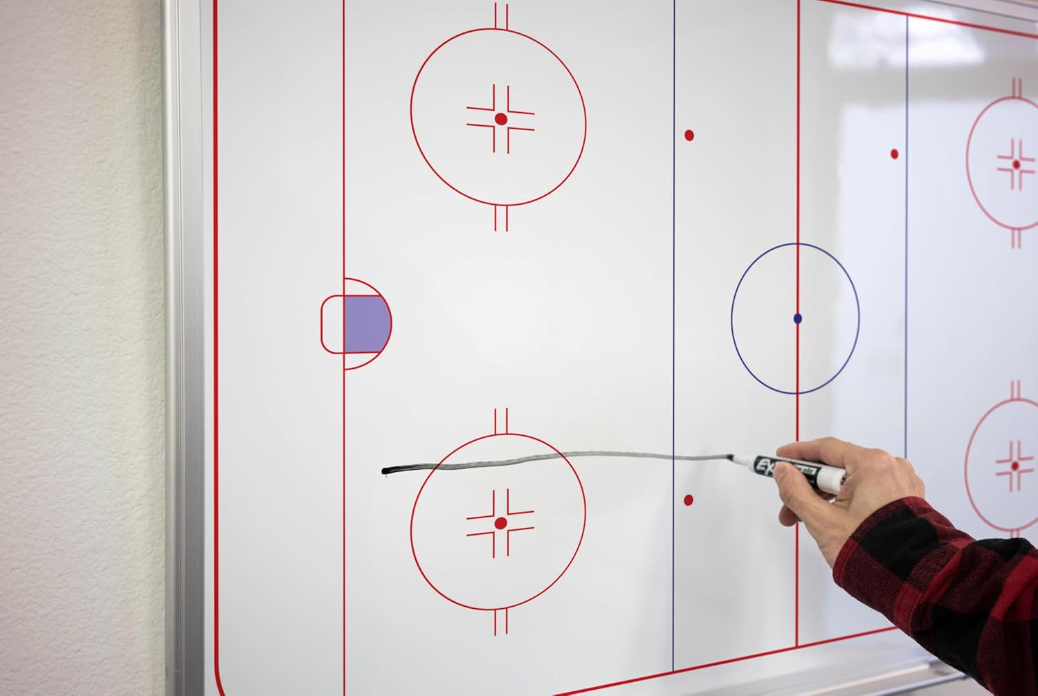 Hockey Playboard Whiteboard 36" x 24"