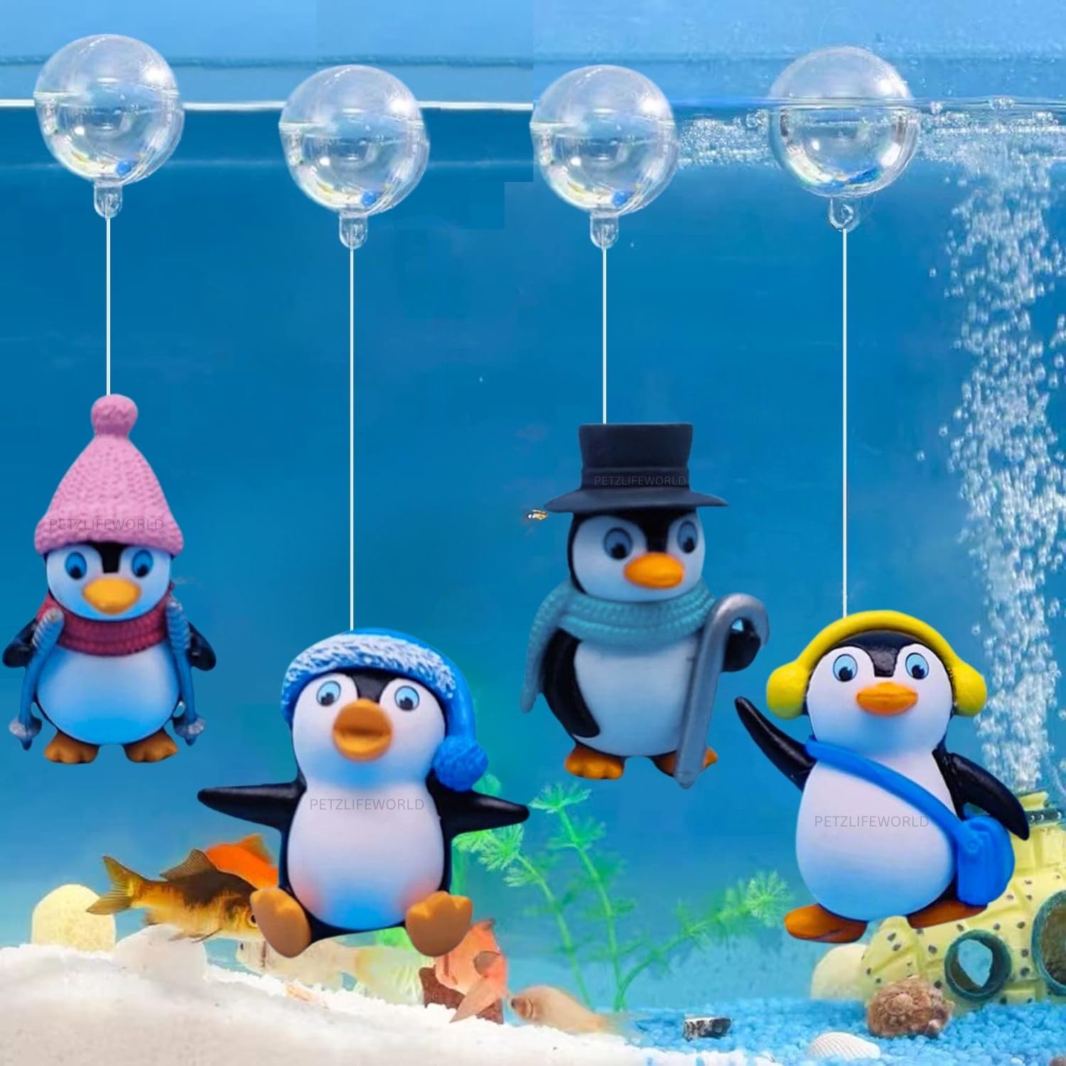 VAYINATO® 4 Pcs Small Natural Penguin Decoration Miniature Aquarium Treasure Chest Hunter Figure Penguin Model Toy Household PVC Material Fish Tank Supplies by Petzlifeworld (B0CZP68V17) Amazon Price History, Amazon Price Tracker