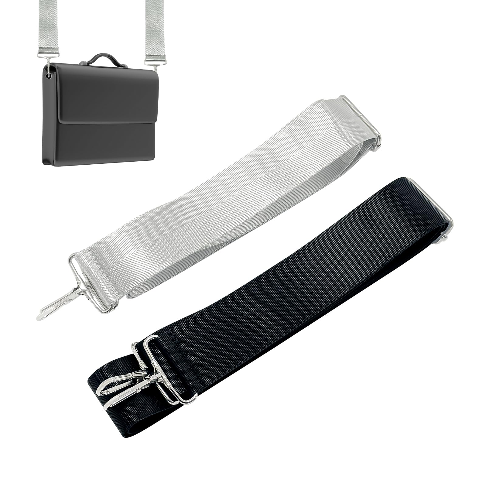 Tracolla Universale Regolabile 3,8 Cm – 2 Pezzi In Poliestere Resistente, Perfetta Per Borse E Zaini