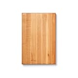 R-Board Series Rectangular Wooden Maple Cutting Board 18”x12” – 1.5” Thick, 10-lb Reversible Butcher Block with Edge-Grain & Finger Grips – Made in the USA