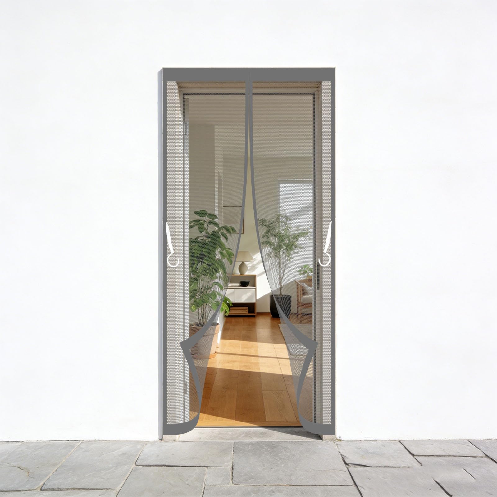 Porte Fenetre Aimantée Maille Ultra Fine Moustiquaire sans Perçage