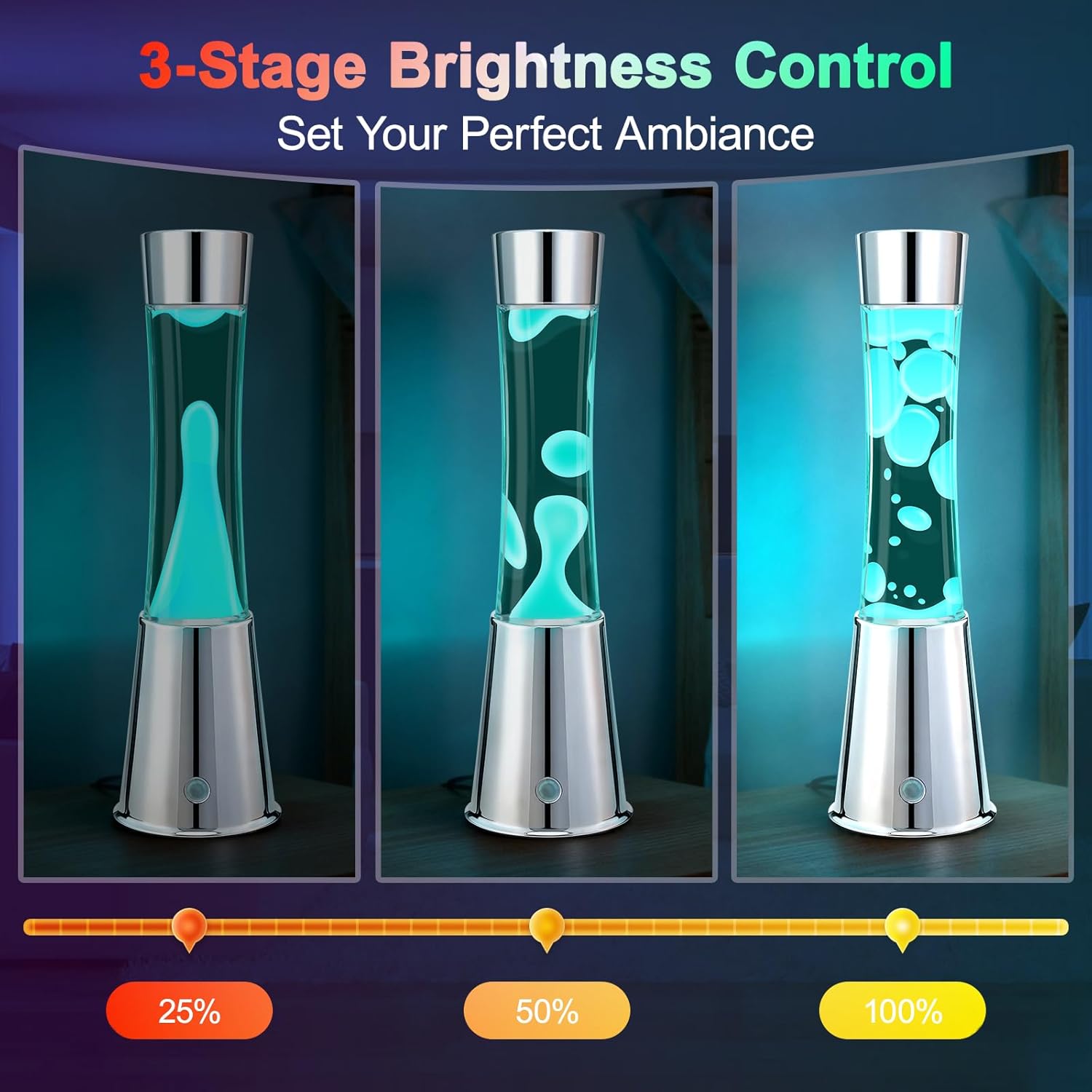 17 Colors Changing Liquid Motion Lamp with Remote,15.6" LED Night Light Relaxing Table Lamp for Kids & Adults, Liquid Light for Bedroom Home Decor