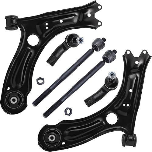 Miniatura 19 de Detroit Axle - Kit de brazos de control inferiores delanteros para Jeep Grand Cherokee Dodge Durango 2011-2015 2012 2013 2014, 2 brazos de control