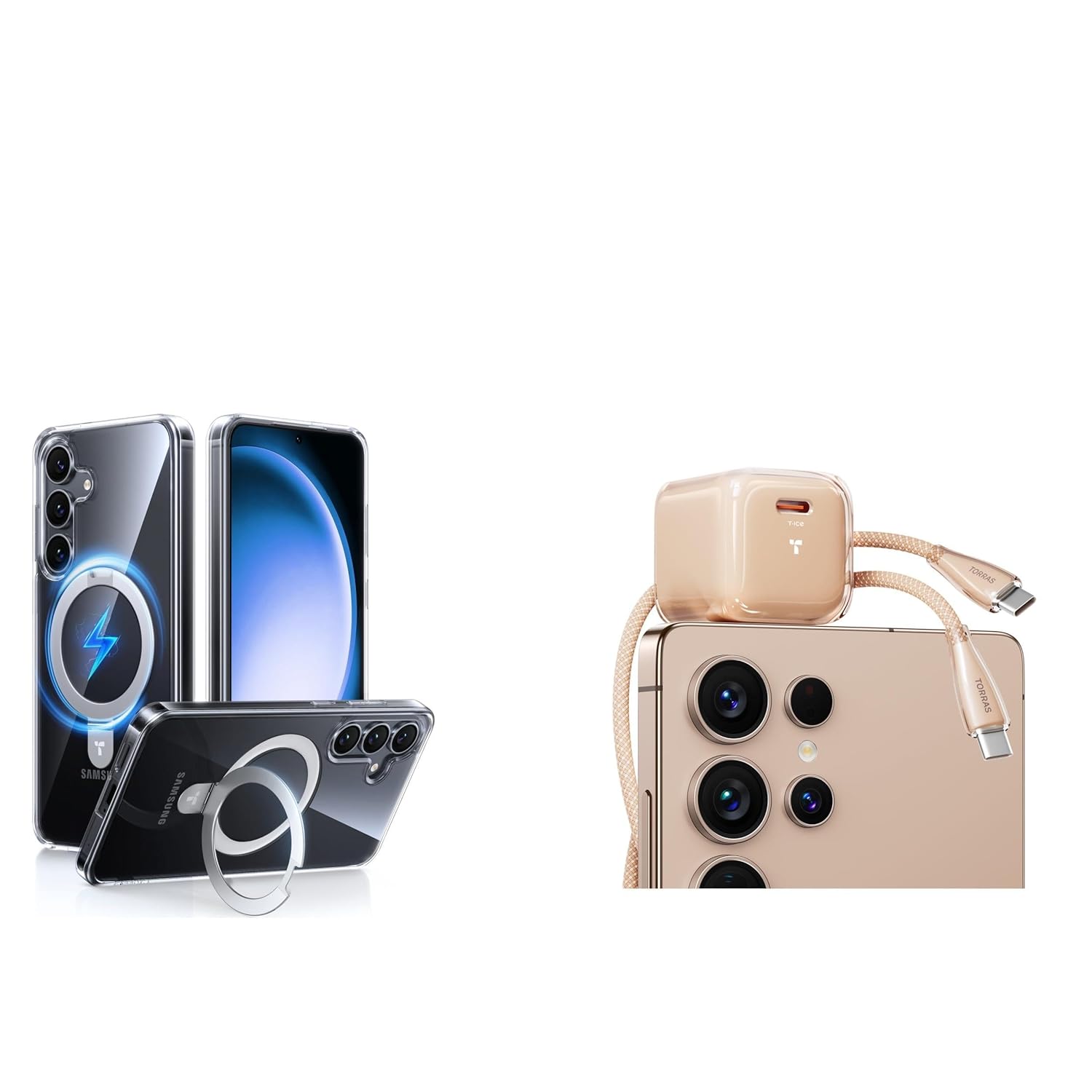 TORRAS Low Temp 30W USB C Charger Magnetic Case Buy Together to Save 15