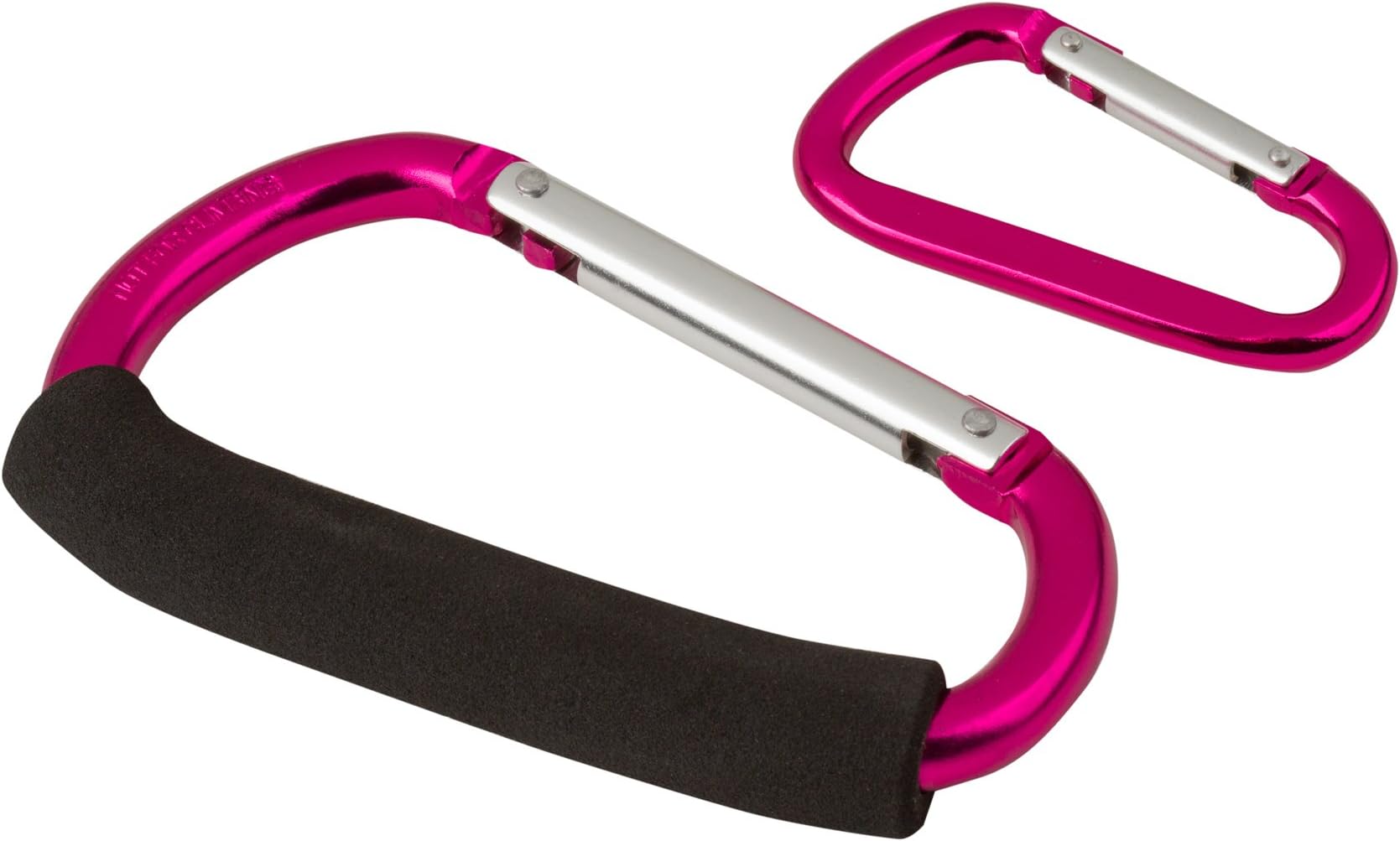 The Original Pink Box PB2RING Carabiner, Pink, 2-Piece