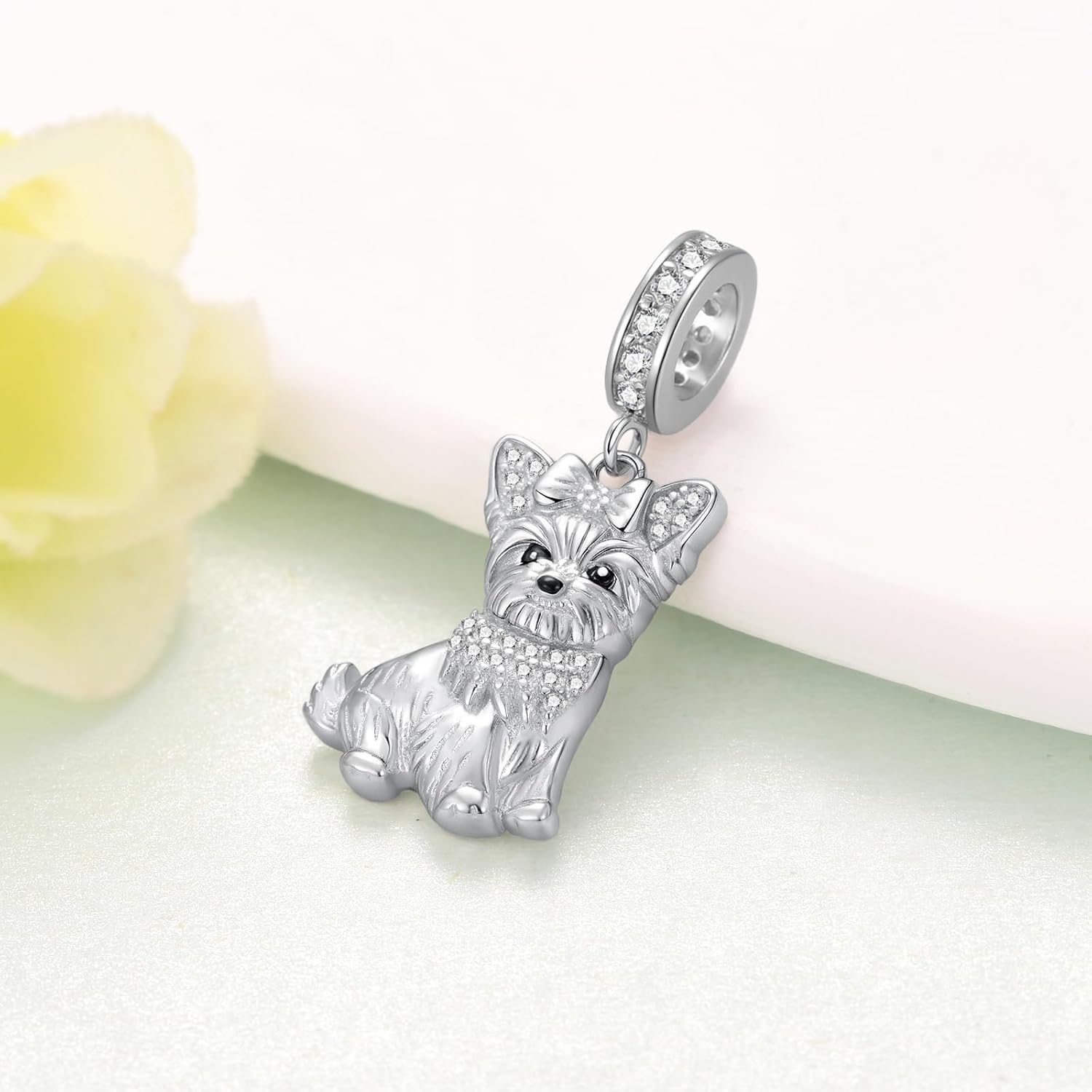 Cute Animals Charms 925 Sterling Silver Highland Cow/Dachshund/Cat/Dragon/Axolotl/Capybara/Pug/Dog Charms for Bracelets Cute Animals Jewelry Highland Cow Jewelry Gifts for Women - Image 2