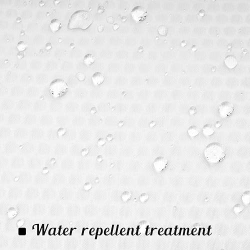 Miniatura 4 de Mrs Awesome - Forro de cortina de baño de tela de microfibra