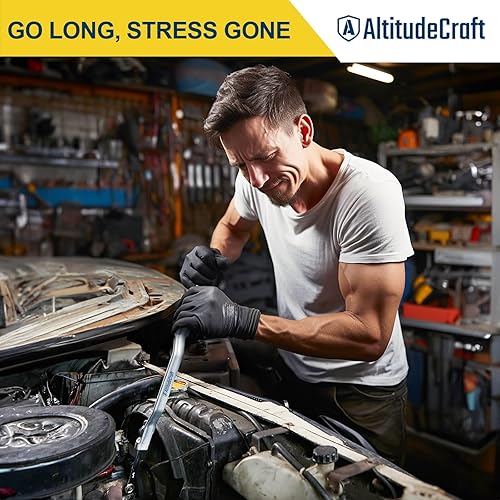 Miniatura 10 de Extensor de llave, barras disyuntoras de 12 pulgada y herramienta extensora de llave hexagonal de 0.827 in para barra tramposa