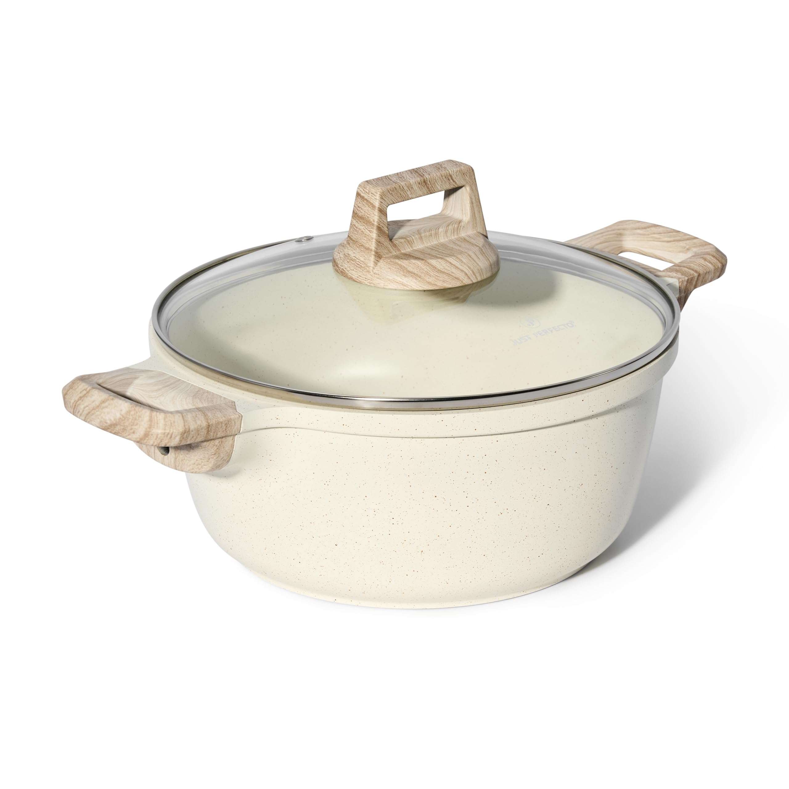Batería de cocina inducción Just Perfecto juego de 21 piezas verde con sartenes y tapas
