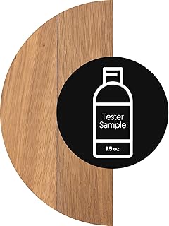 WOCA Denmark – Master Color Oil – Plant Based Oil Penetrating Stain and Finish for Wood Furniture, Floors, Trim and Cabinets– 1.5oz Sample – White