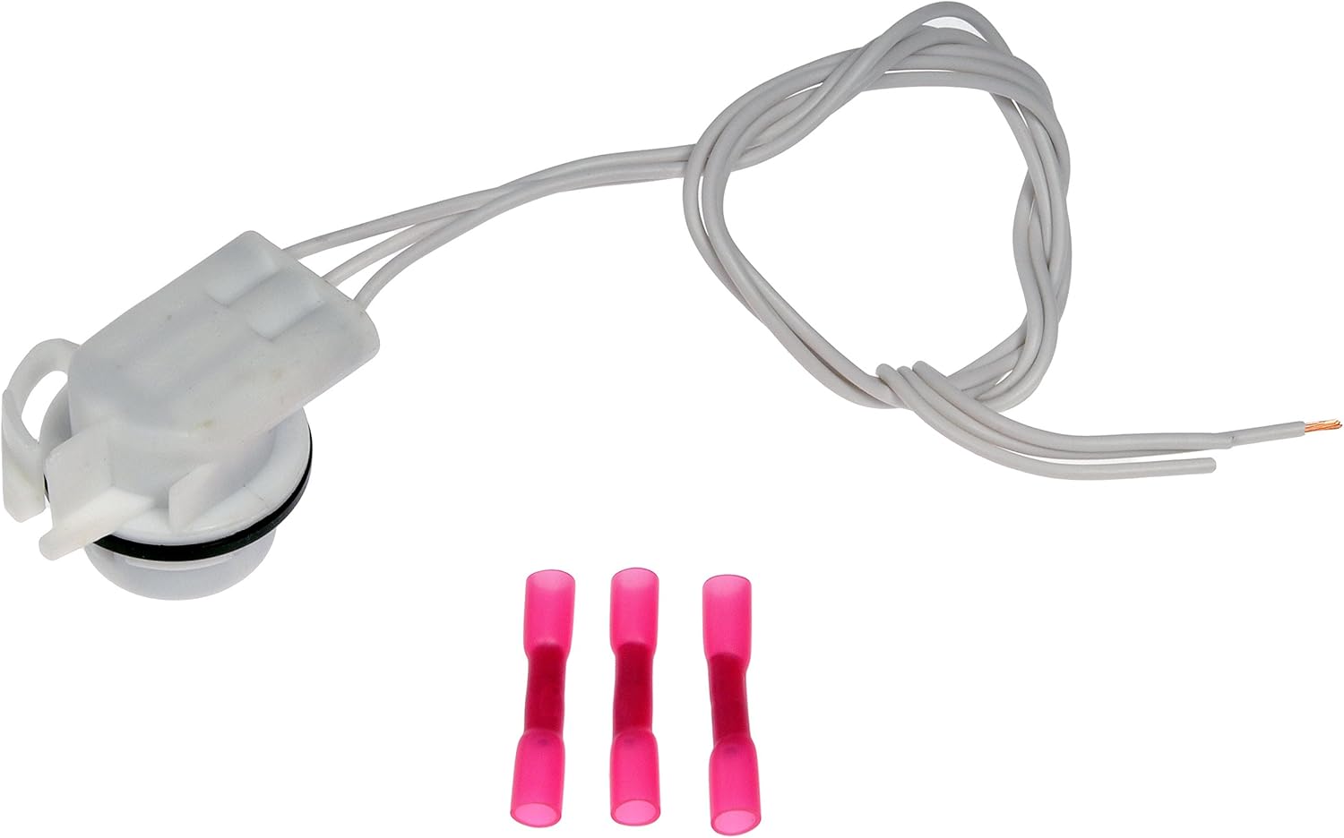 Dorman 645-202 3 Wire Pigtail With Bulb Socket For Left Or Right Headlamp Assembly : Automotive