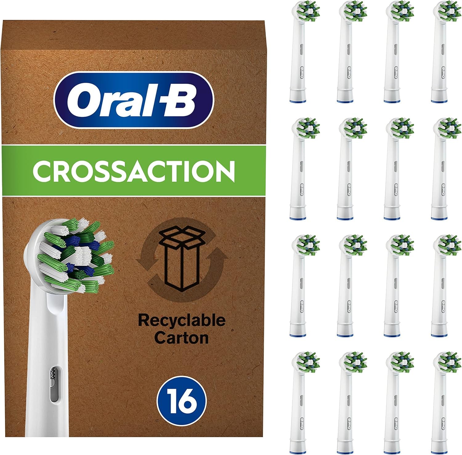 oral-b オーラルb マルチアクションブラシ　16本 Amazon.co.jp: ブラウン Oral-B 電動歯ブラシ用 替えブラシ マルチ