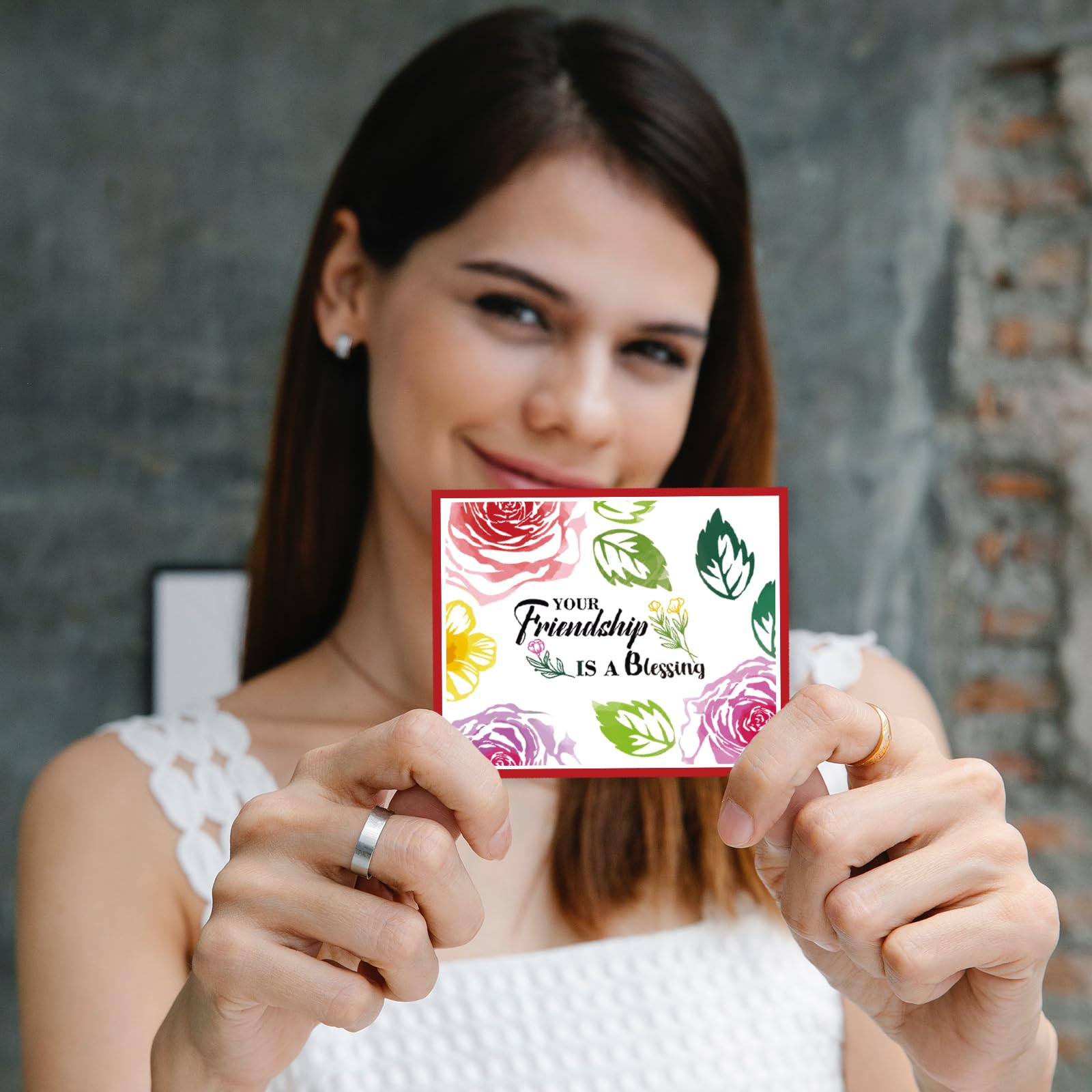 Tampons Silicone Français GLOBLELAND - Motifs Bénédiction Et Plantes - Pour Scrapbooking, Cartes