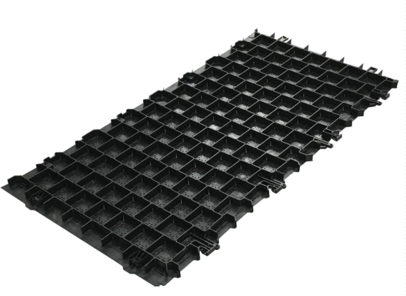 CORE DRIVE CD6530 Gravel Stabilisation is designed for Commercial Areas with heavy traffic flow communal car park gravel grid yard grid | Black, Recycled (5 pack; 1139mmx570mm) 3.24m²