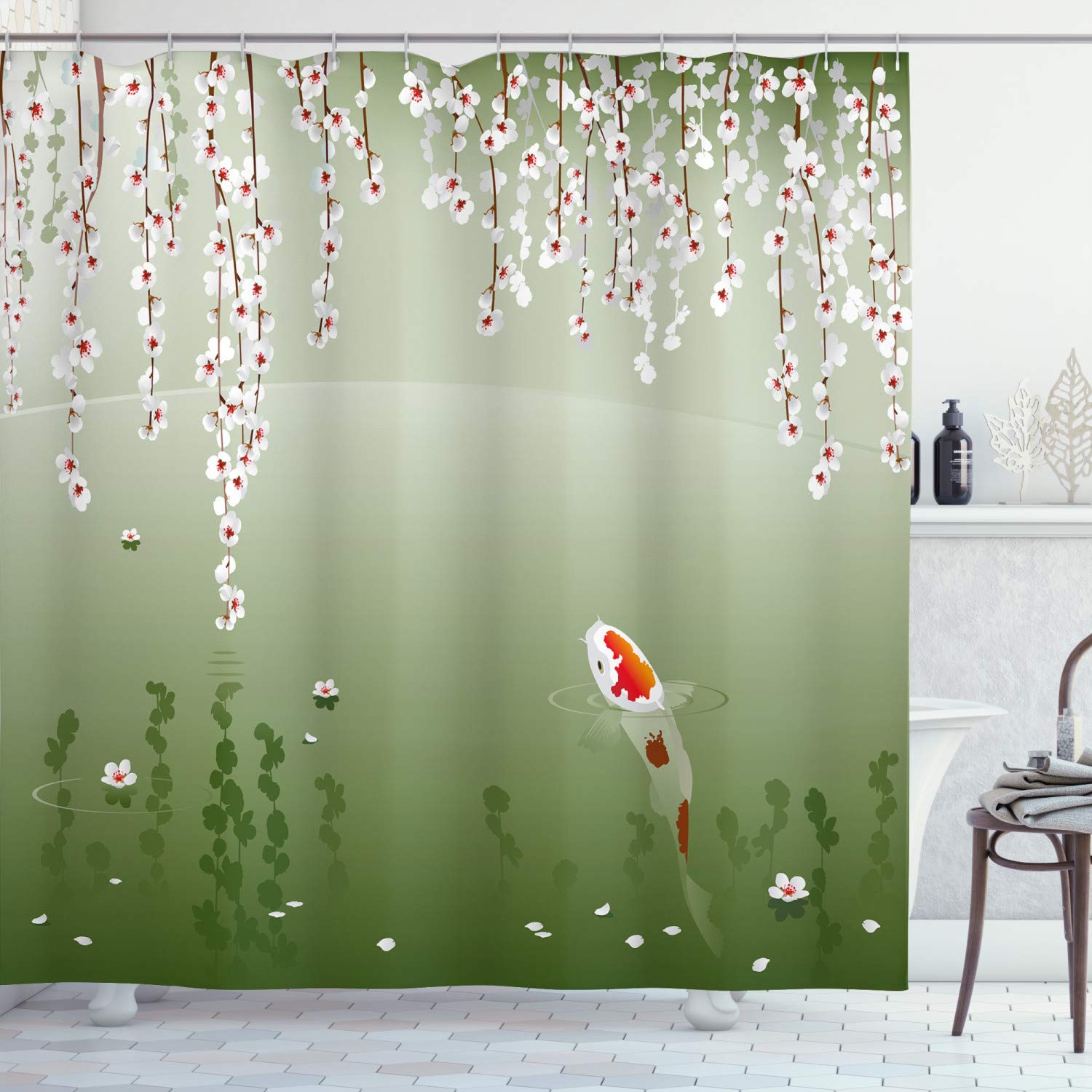 Japanese Shower Curtains Curtains & Drapes 2023