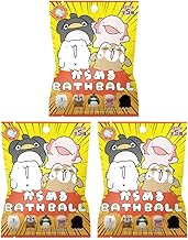 からめるバスボール 入浴剤 マスコットが飛び出るバスボール【３個】