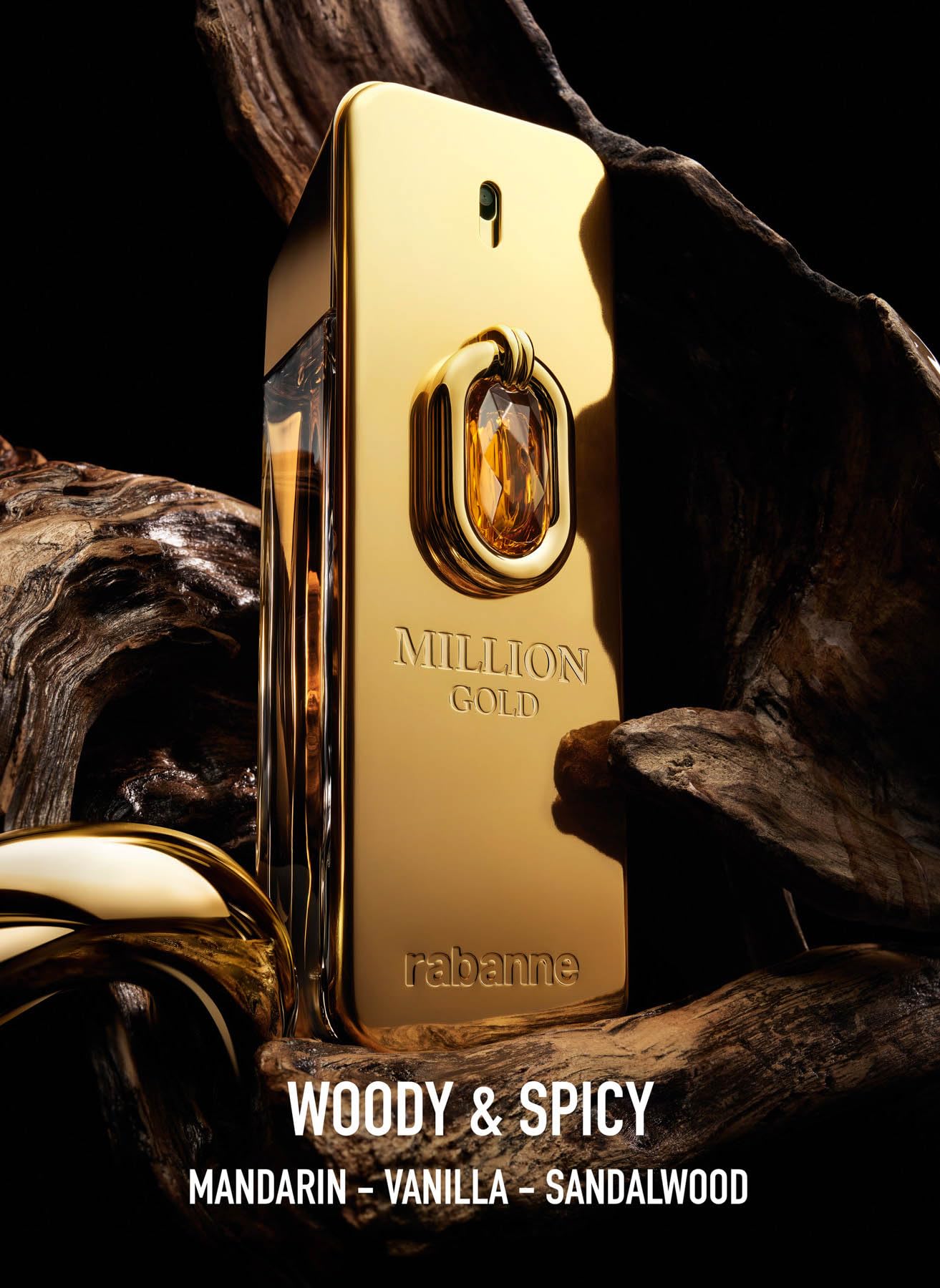Amazon.com: Rabanne Million Gold Elixir Parfum Intense - Long