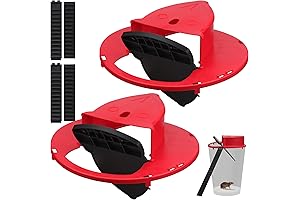 Humane or Lethal Mouse Trap Bucket Lid - Auto-Reset, Multi-Catch