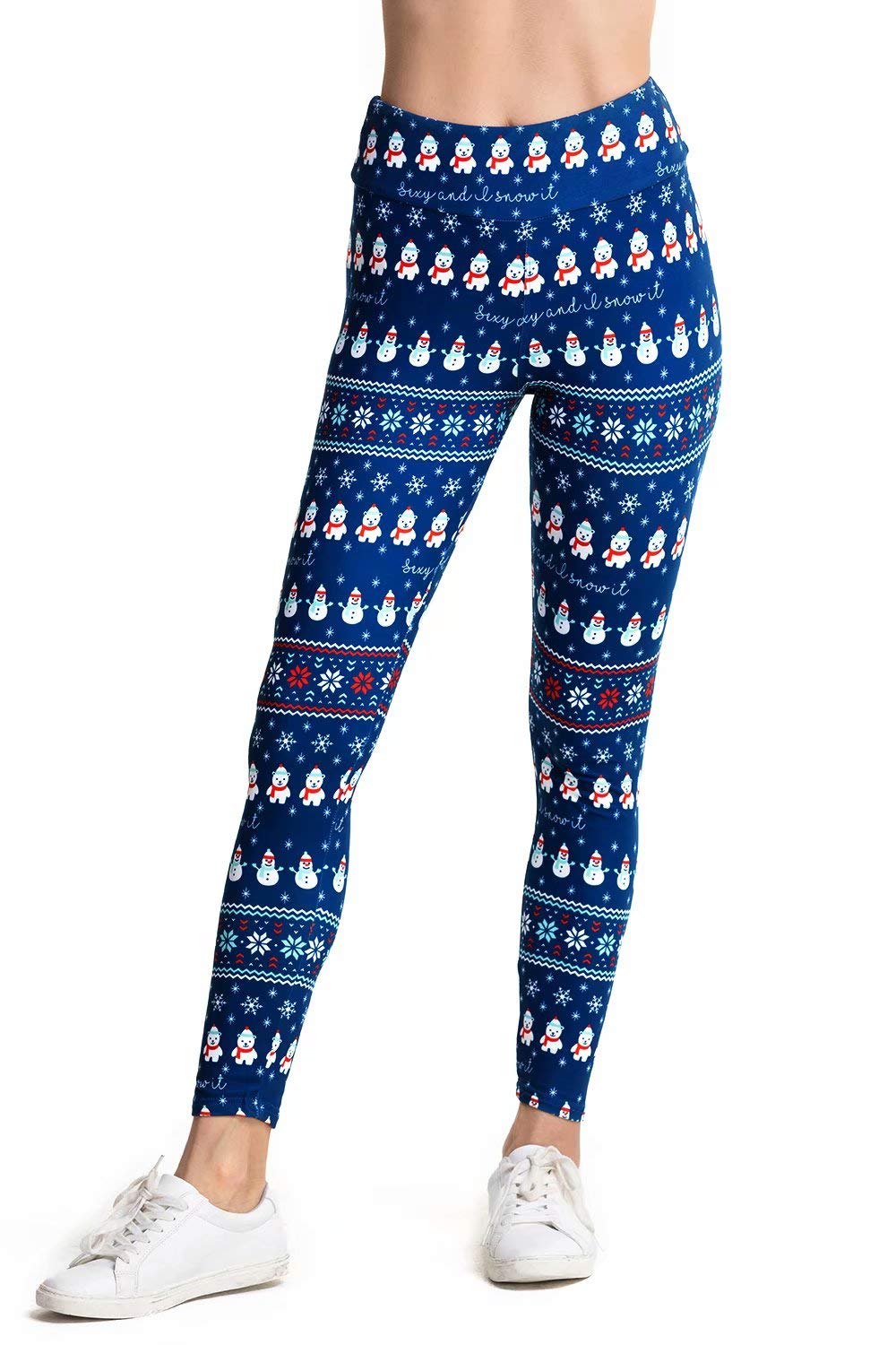 Women's Ugly Christmas Leggings High 