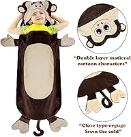 Vista 4 de Catalonia Tails Manta súper suave de felpa para niños o niñas