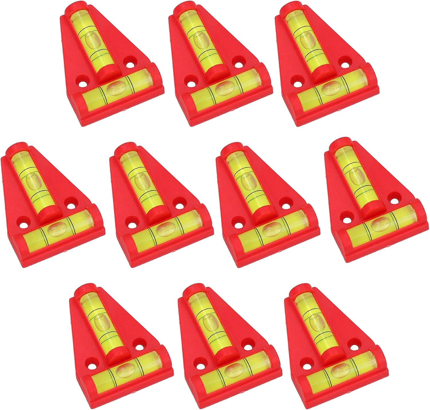 AB Tools Two Ways T Shaped Mini Bubble Spirit Level Leveller Trailers Caravans Home 10pk