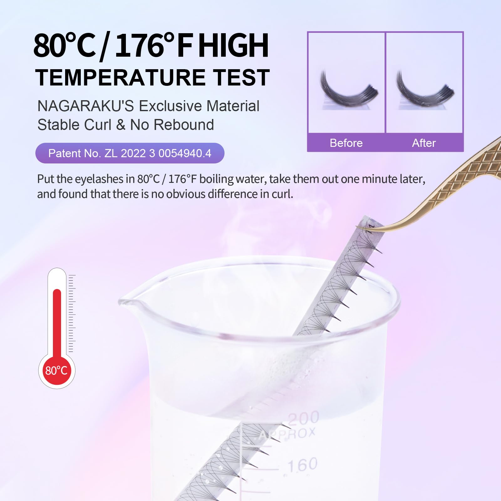 NAGARAKU 5er-Pack 6D Premade Fans 320 Fans 0.07 C 9-14mm Wimpernfächer | Sauber Getrennte 360° Breiter Fächer Für Schnelle Entnahme, Präzise Applikation Effiziente Luftige Leichtes Volumen Lash-Sets